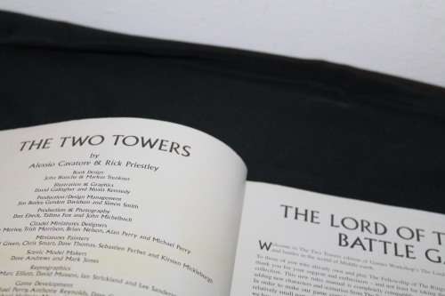 Lord of the Rings Two Towers Games Workshop
