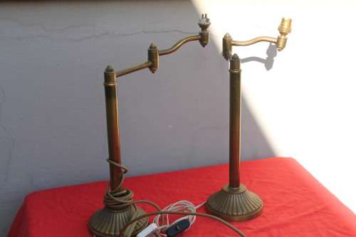 2 Brass Lamps
