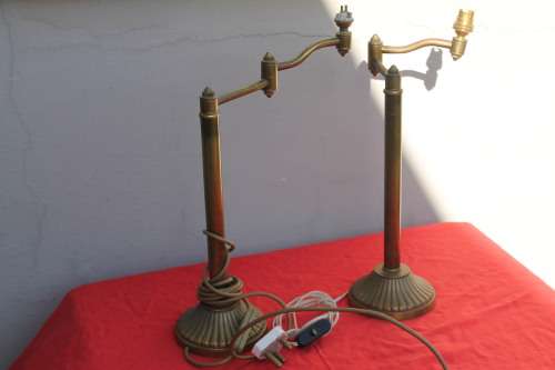 2 Brass Lamps