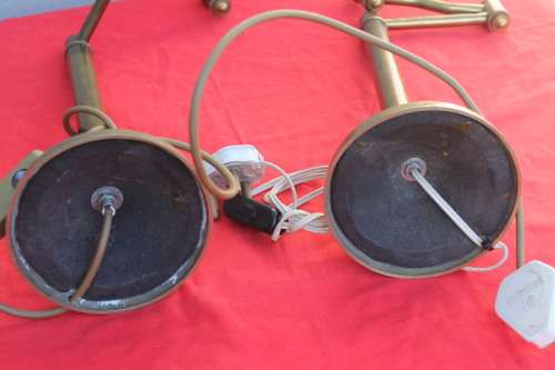 2 Brass Lamps