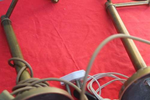 2 Brass Lamps