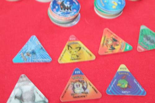 90 Assorted Pokemon Tazo's