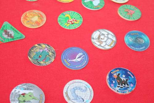 90 Assorted Pokemon Tazo's