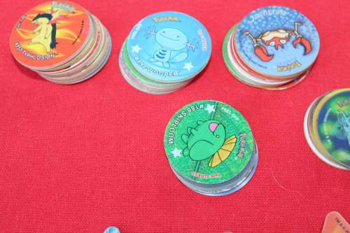 90 Assorted Pokemon Tazo's