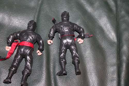 2x Ninja Action Figures