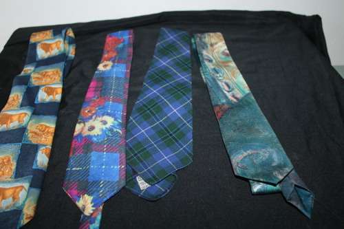 4 Assorted Ties