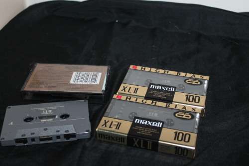 3 Maxwell Cassette Tapes