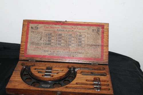The Starrett Micrometer Caliper Set AA