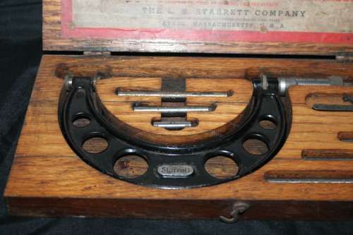 The Starrett Micrometer Caliper Set AA
