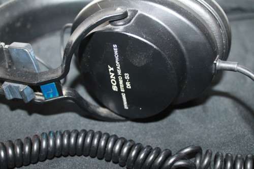 Vintage Sony  DR -S3 Headphones