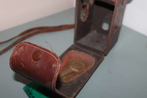 Leather Case for a Ciroflex Camera