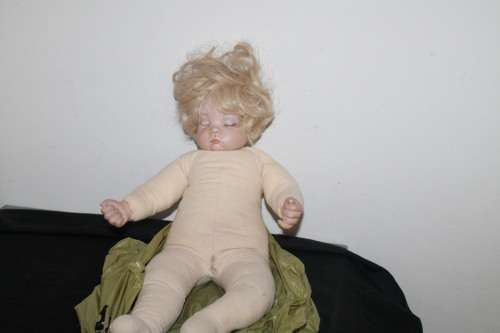 Sleeping Porcelain Doll