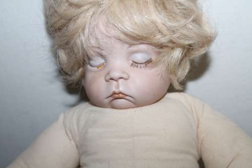 Sleeping Porcelain Doll