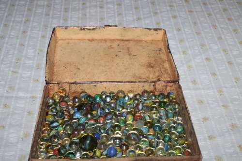 Tin of Marbles