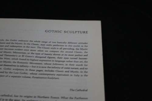 Gothic Sculpture