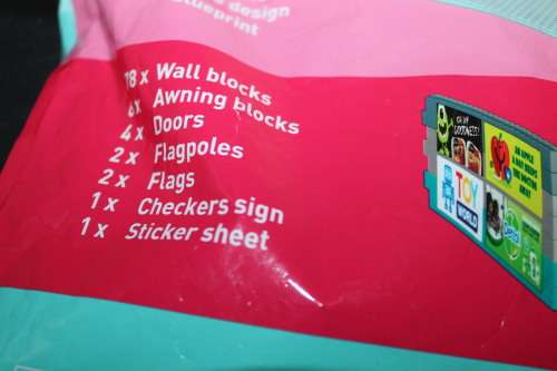 Checkers Lego Starter Kit and 3 small Packets