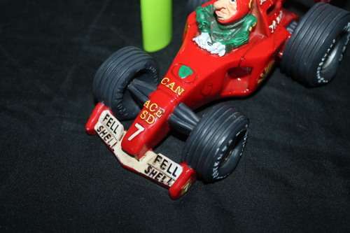 Hard Plastic Racing Car Money Box