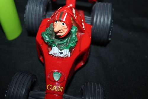 Hard Plastic Racing Car Money Box