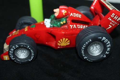 Hard Plastic Racing Car Money Box