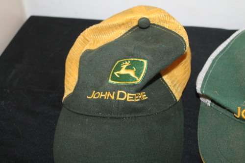2 John Deere Peak Caps