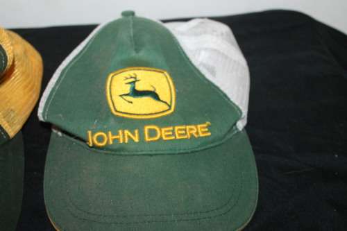 2 John Deere Peak Caps
