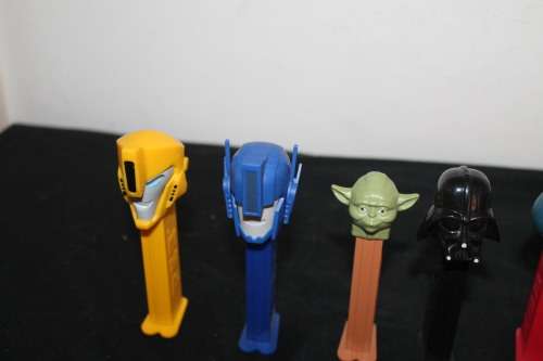 5 Pez Dispensers