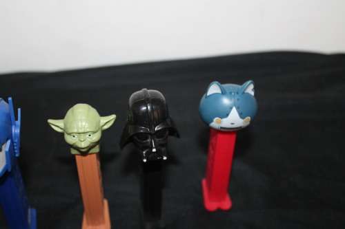 5 Pez Dispensers