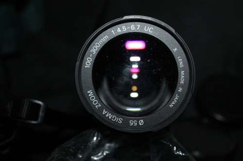 Sigma SA5 Film Camera with 2 Lenses
