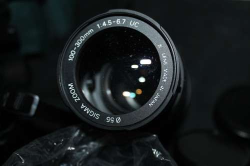 Sigma SA5 Film Camera with 2 Lenses