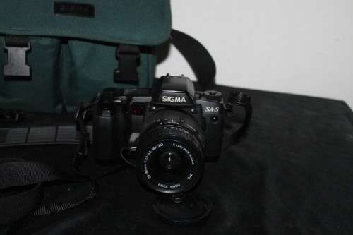 Sigma SA5 Film Camera with 2 Lenses