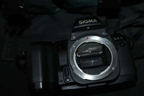 Sigma SA5 Film Camera with 2 Lenses