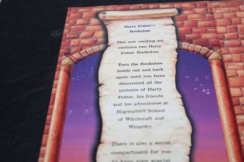 Harry Potter Book Cube