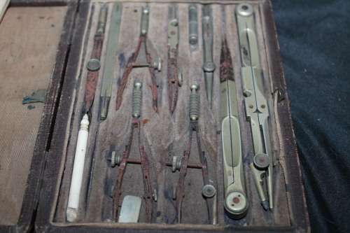 Vintage Drafting  Set