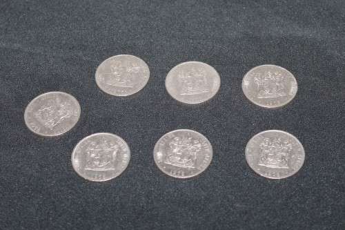 R1 coin`s 1978 x 7