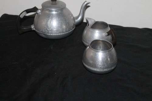 Pewter Tea Set