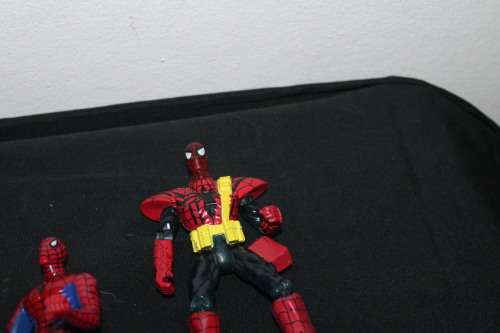 Spiderman x 4 Action Figures