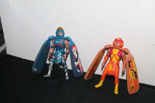 2 Action Figures with Wings