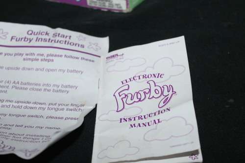 Boxed Furby
