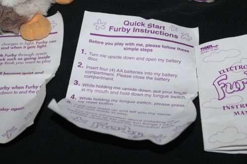 Boxed Furby