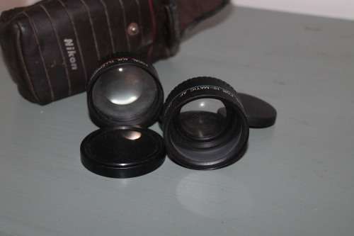 Telephoto and wide Angle  lens for  Hi-Matic AF