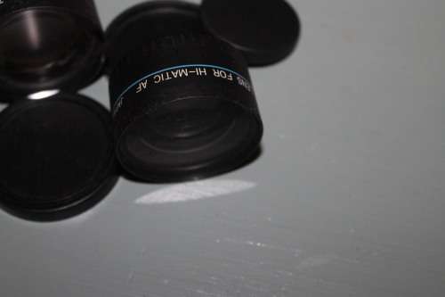 Telephoto and wide Angle  lens for  Hi-Matic AF