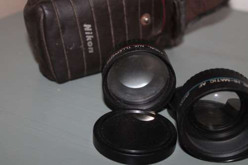Telephoto and wide Angle  lens for  Hi-Matic AF