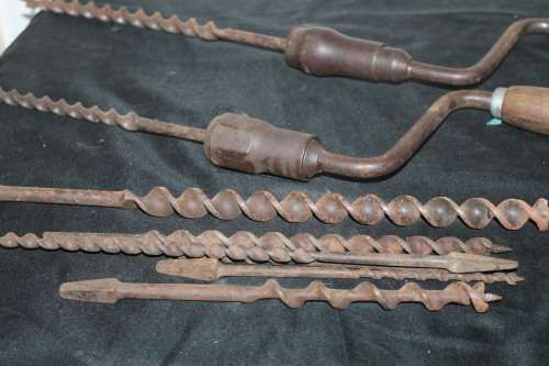 2 Hand Held Drills and Bits