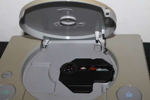 Sony Playstation One with two controllers