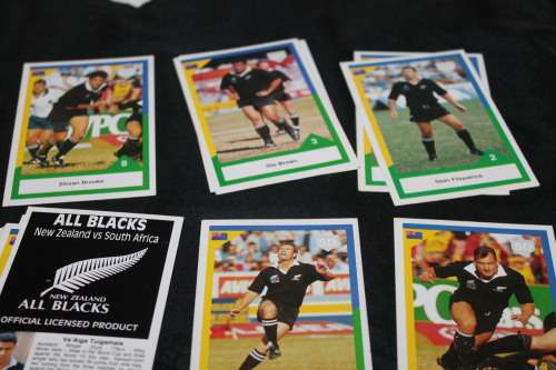 139 1992 Rugby Trading Cards