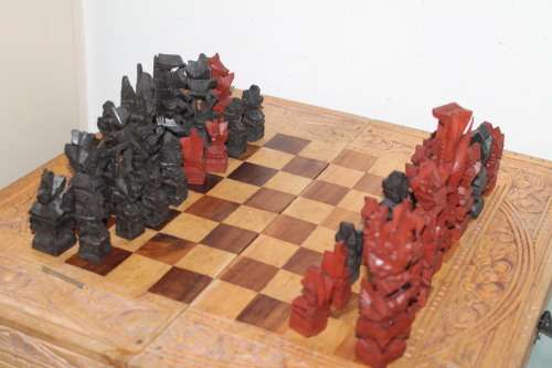 Wooden Chess set in Box