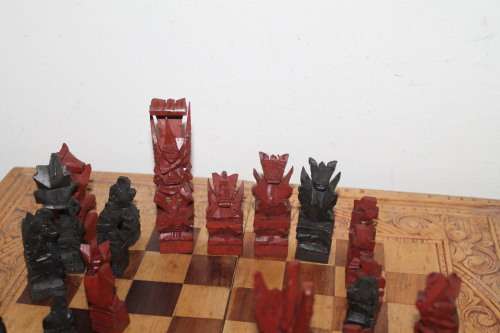 Wooden Chess set in Box