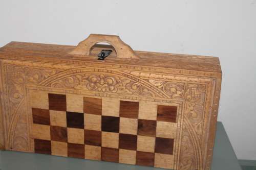 Wooden Chess set in Box