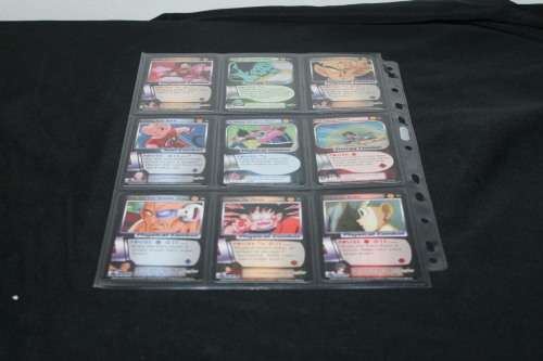 9 Dragonball Z Trading Cards