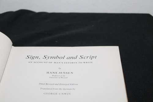 Sign, Symbol and Script Hans Jensen